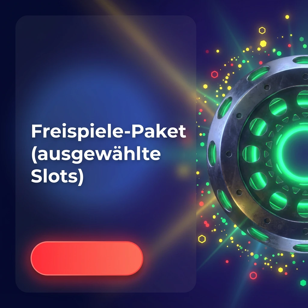 Freispiele-Paket (ausgewählte Slots)